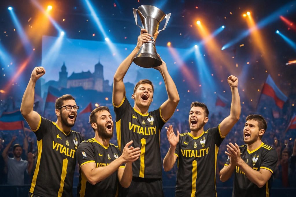 Découvrez comment Vitality a remporté un nouveau trophée majeur à Cracovie, marquant un triomphe éclatant dans le monde de la compétition.